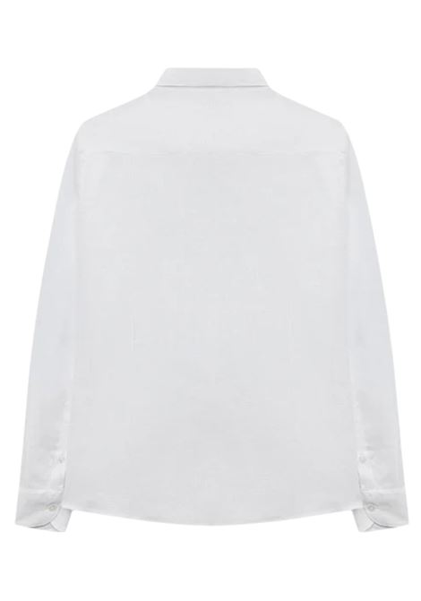 White linen shirt for children Paolo Pecora | PP3317/SUBIANCO